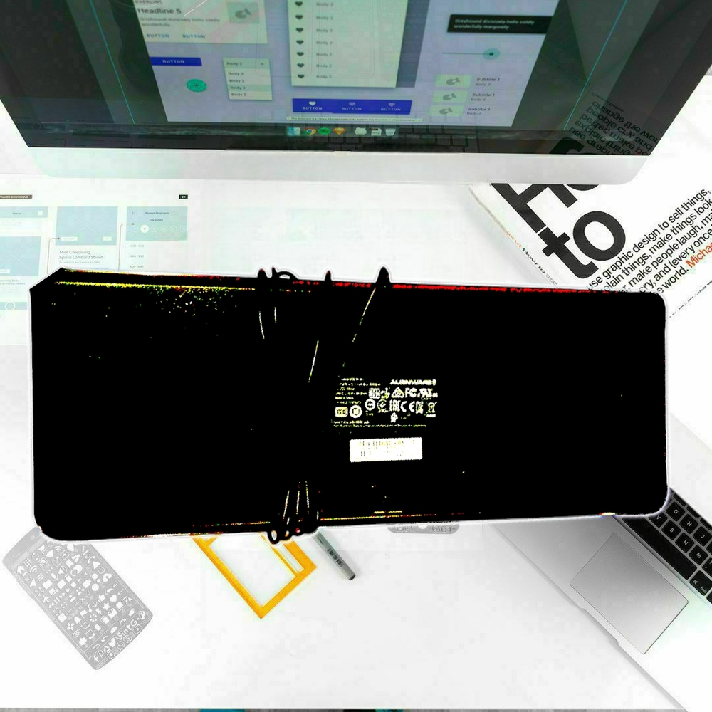 Dell AlienWARE Multimedia Black USB Keyboard 40CM0 SK-8165 (Tested & Works) - Picture 2 of 7